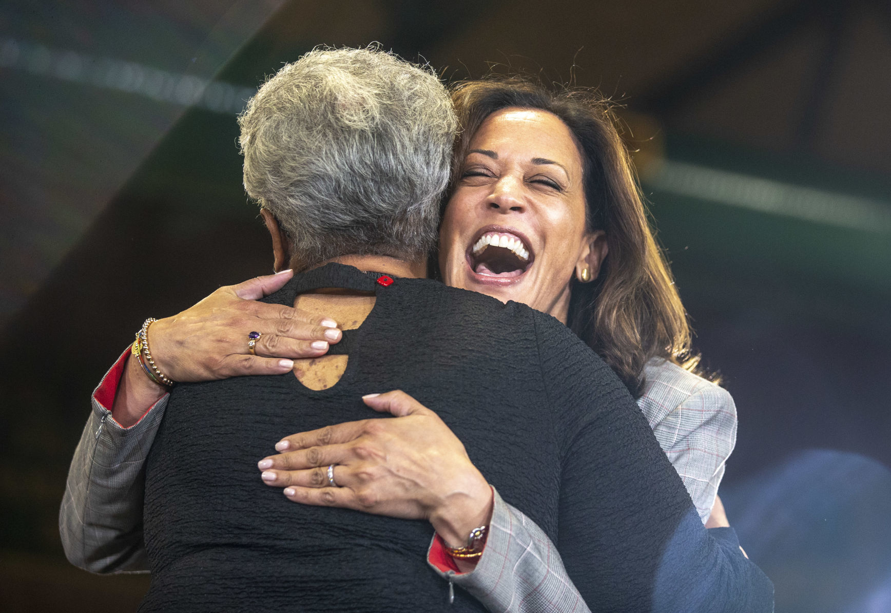 Kamala Harris campaigns in Greensboro